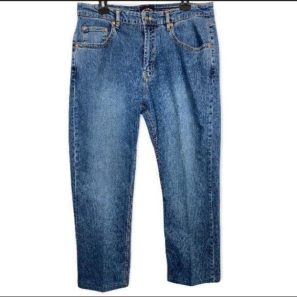 Jack Of Spades High Roller Jeans Stretch #JF4P14M semi-relaxed fit size 36 X 30 - Picture 3 of 16